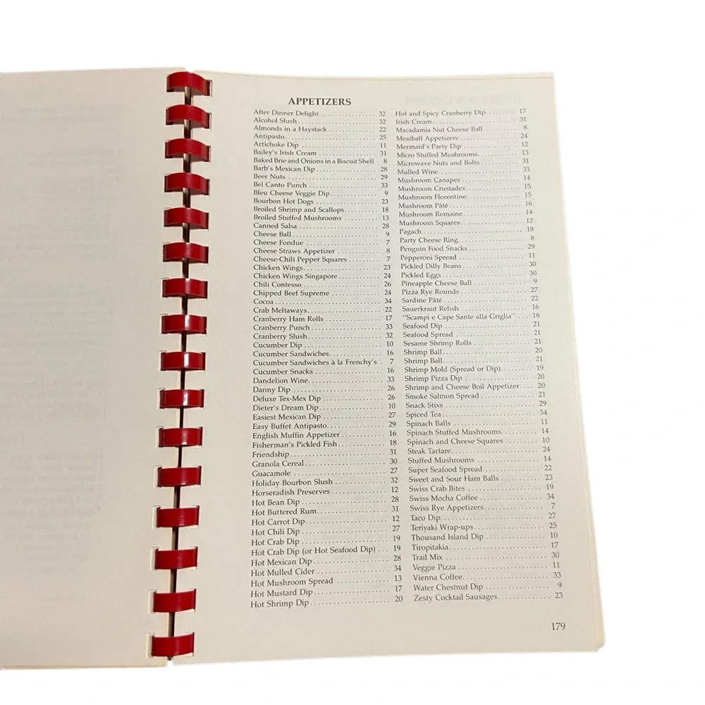 Vintage Spiral-Bound Cookbook Soft Cover The Roaring 20th Auction Recipe Book